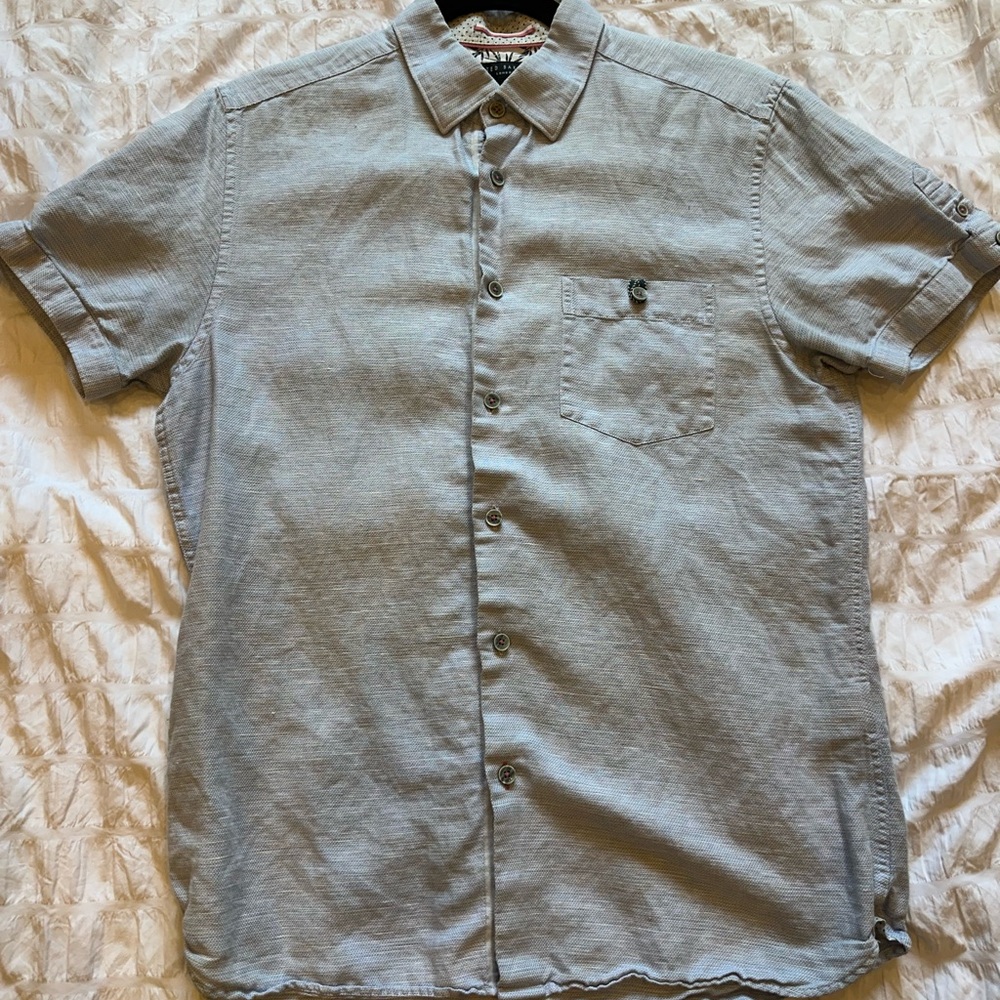 Ted baker short sleeved button down